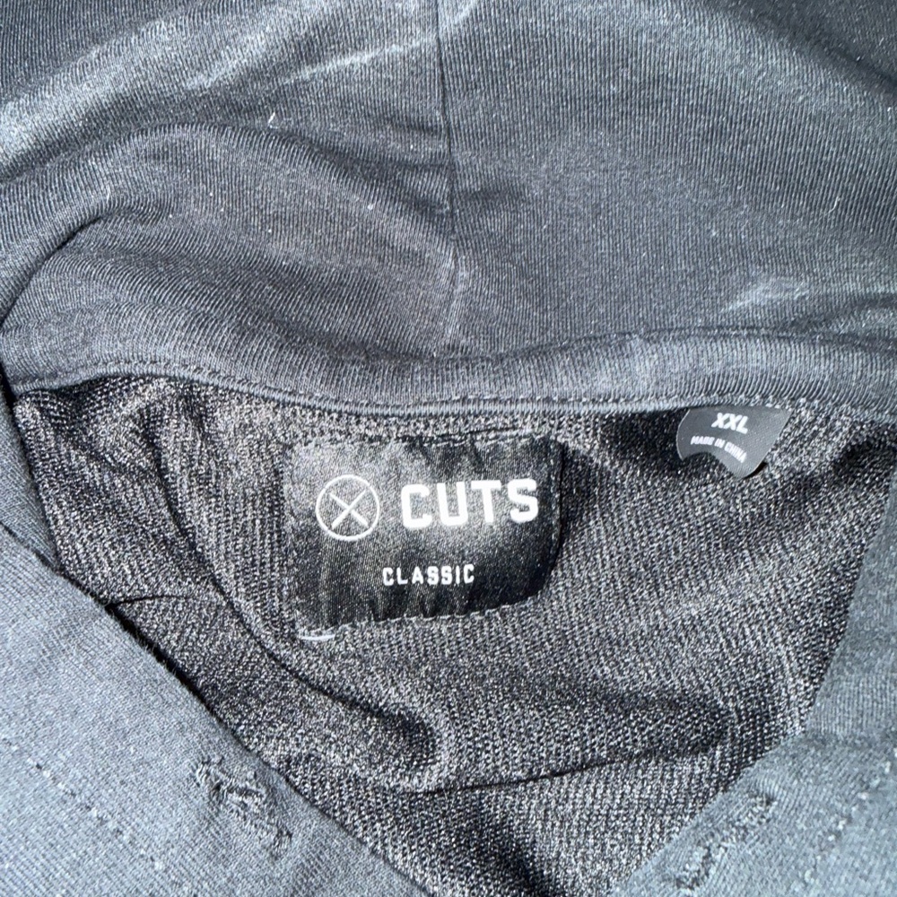 Black Hoodie for Men - Picture 2 of 2